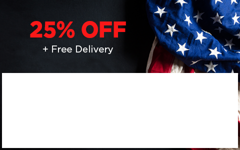 MLK Sale: 25% Off + Free Delivery